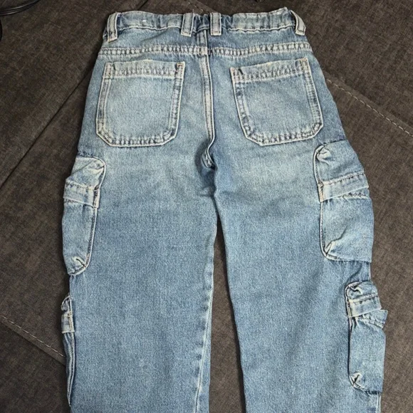 Zara Kids Cargo Jeans - Size 6 - Picture 3 of 3
